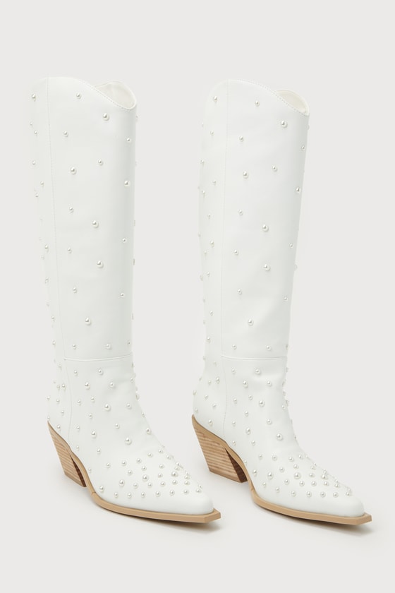 福袋セール - White Edison Lulus x Billini White Boots Bridal - Boots Pearl 靴