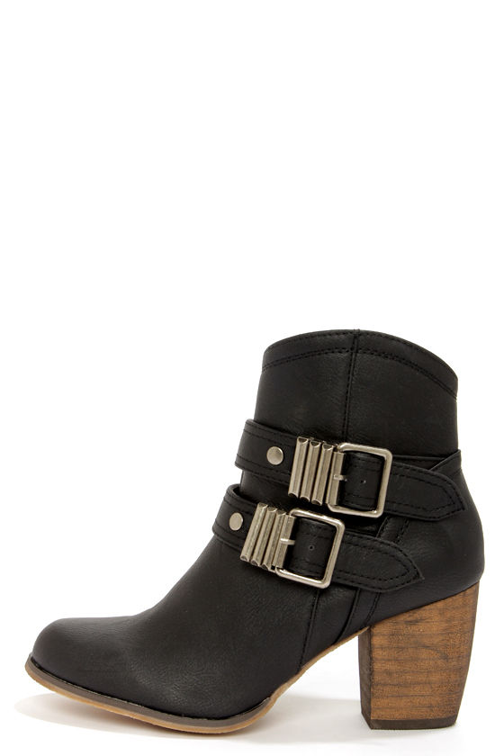 Cute Black Shoes - Ankle Boots - Black Boots - $55.00 - Lulus