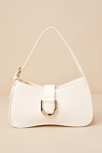 Oh-So Chic Bone Buckle Shoulder Bag 2