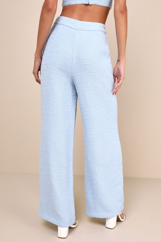 Blue Donegal Tweed Pants | Mens | Peter Christian