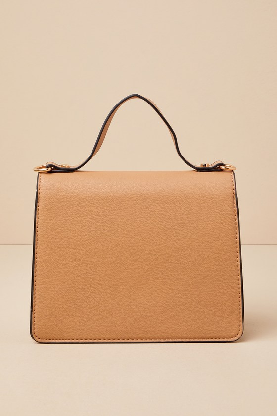 Shop Lulus Unbelievably Cute Light Brown Crossbody Bag