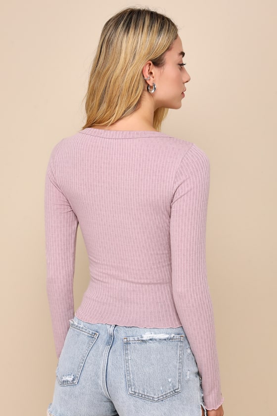 Dotelle Top Only (Mauve)