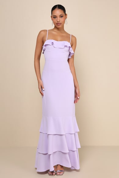 Dear To My Heart White Swiss Dot Tiered Ruffled Midi Dress