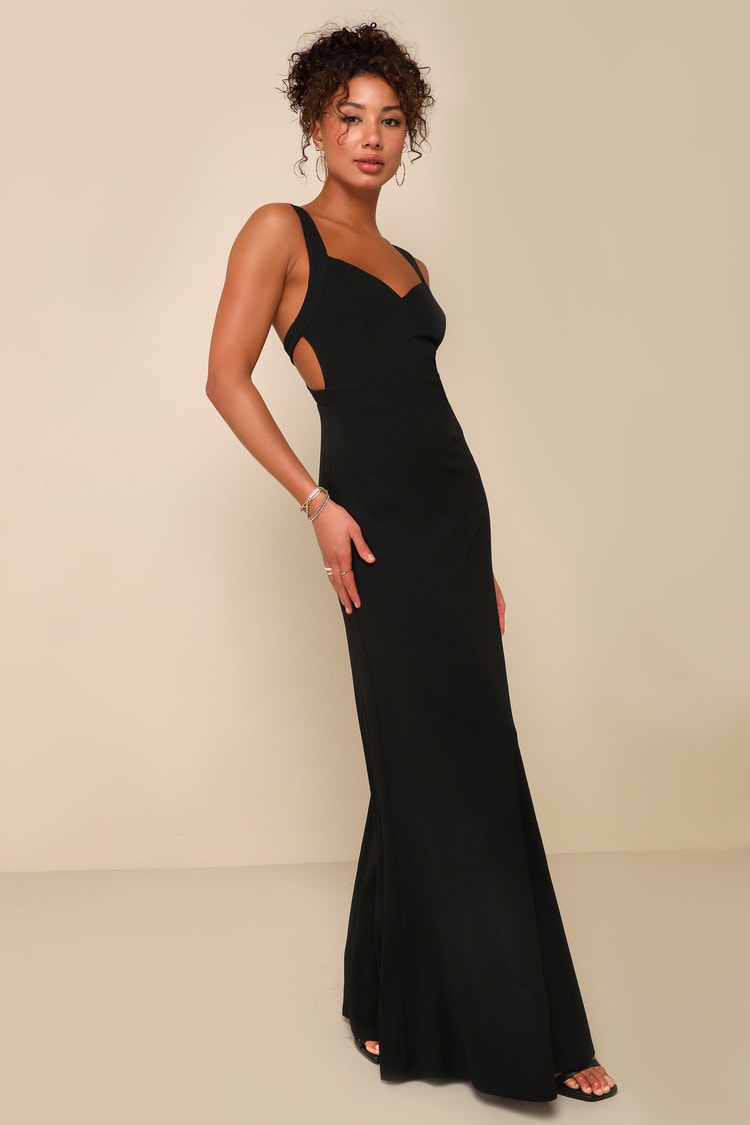 Sexy Black Maxi Dress - Sleeveless Maxi Dress - Mermaid Maxi - Lulus