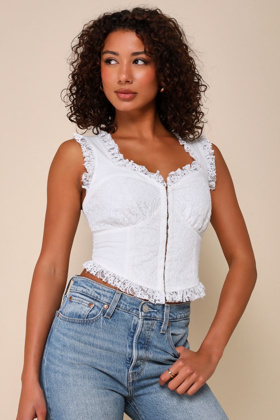 【yo BIOTOP】lace sleeveless top BIOTOP(ビオトープ) / 【ё BIOTOP】lace sleeveless top (トップス