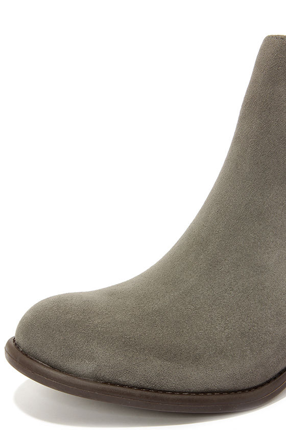cute grey ankle boots