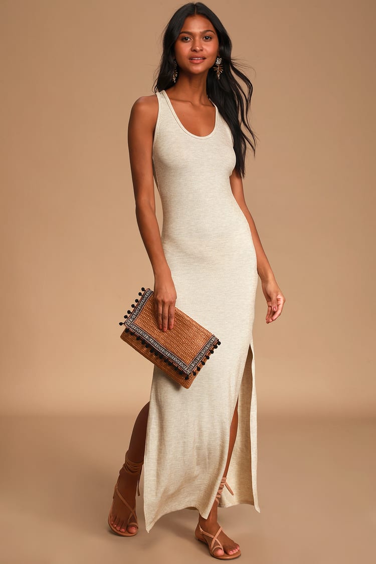 open lace back dress Teal Sleeveless Ribbed Side Slit Maxi Dress – PinkBlush