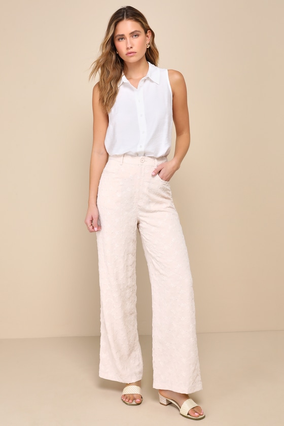 White squared collar tank top main image 1