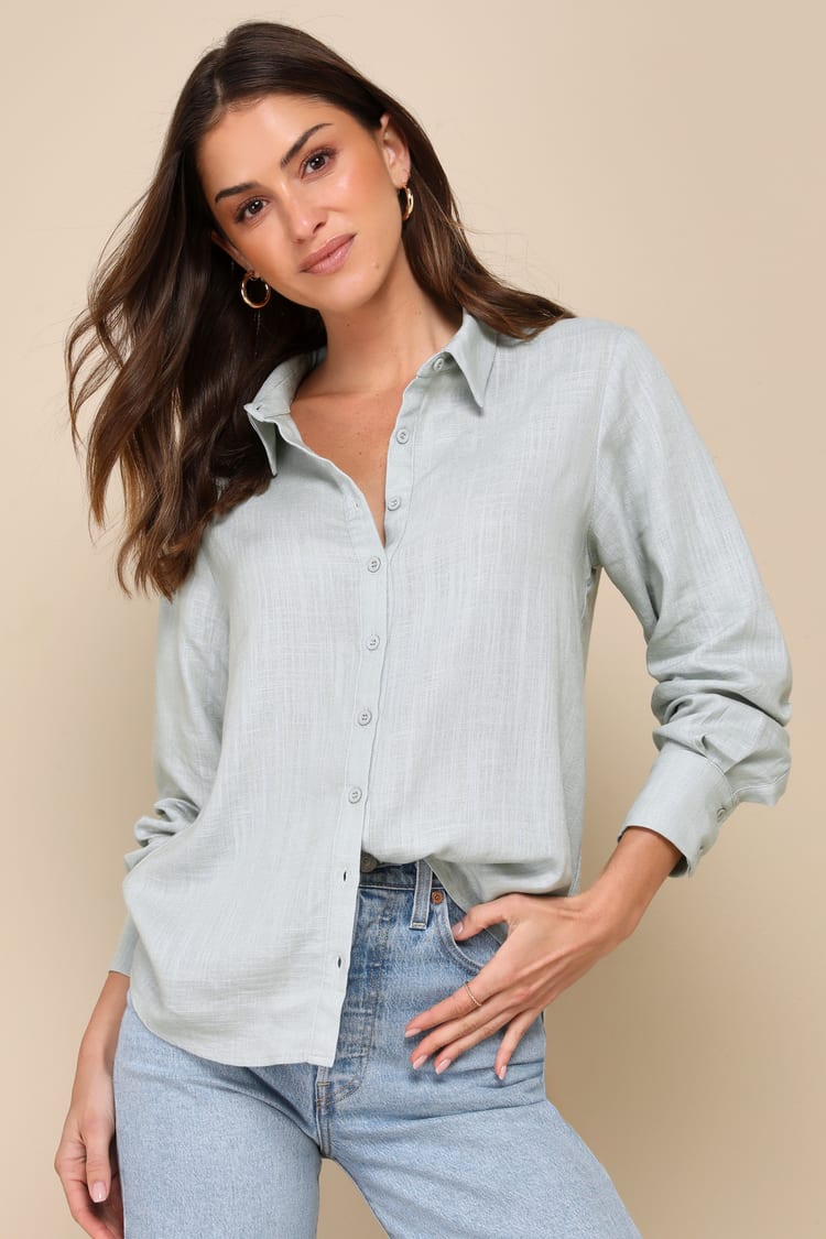 slim fit dress slacks The Must-Have Shirt in Linen