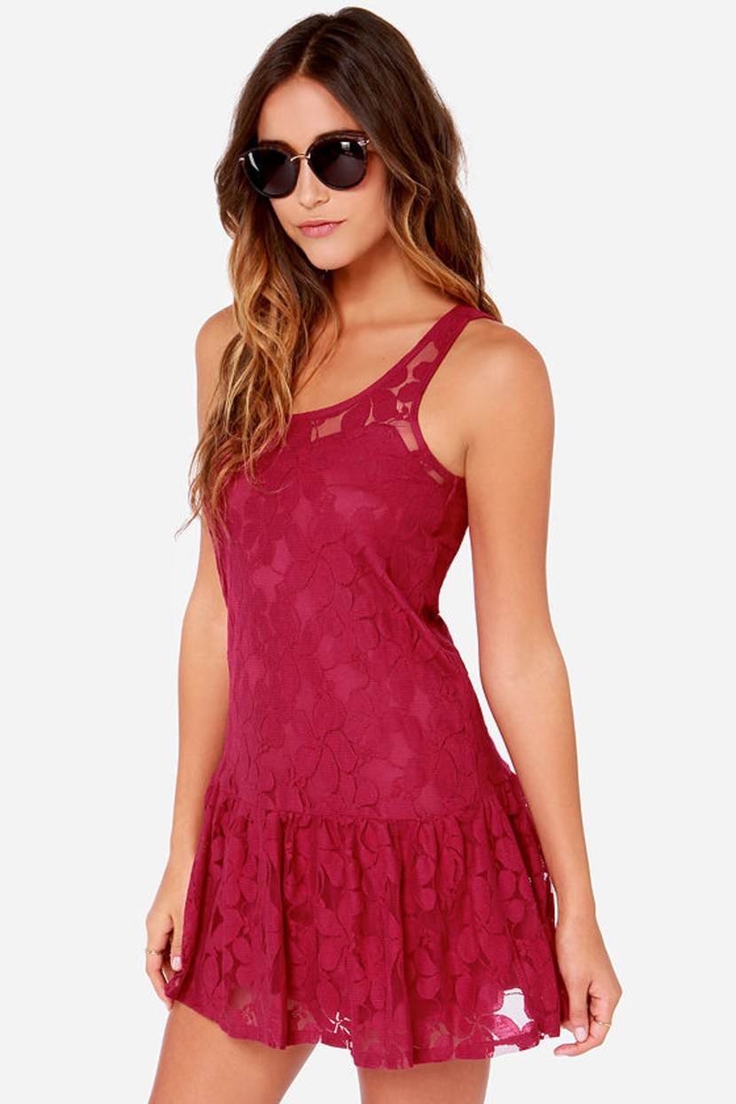 others follow lace dress Others Follow Wild Field Dress - White Embroidered Dress - Cold Shoulder  Dress - OTS Dress - Swing Dress - $65.00