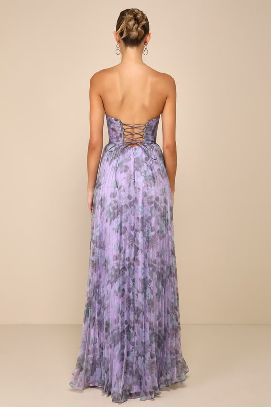 PURPLE ORANGE MULTI DRESS 17B