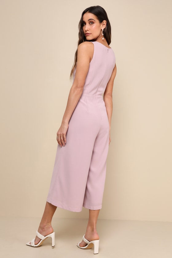 On Track Mauve Midi Jumpsuit 7