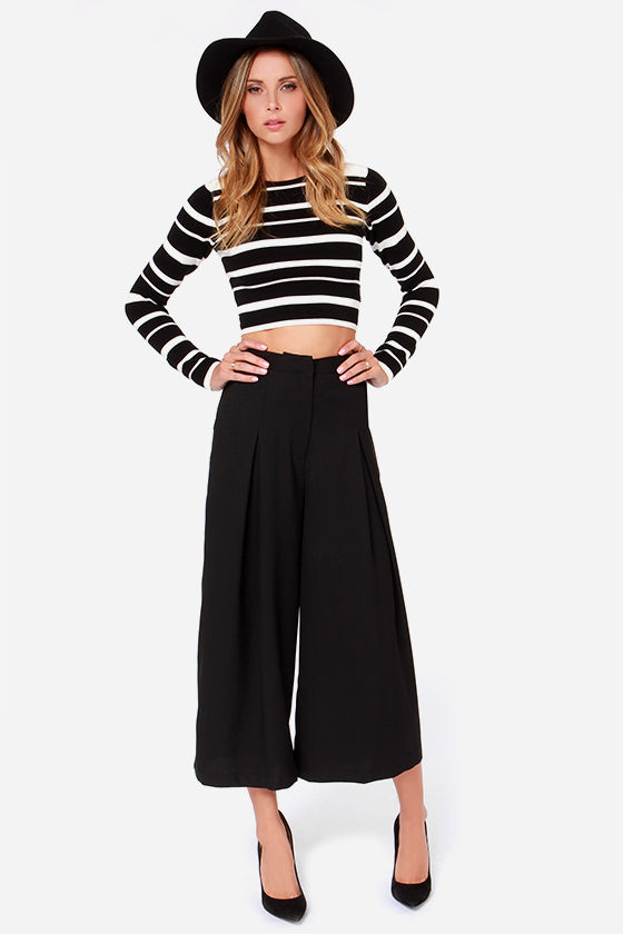 black culottes kmart