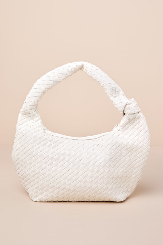 Kenya Bone Woven Knotted Shoulder Bag 2