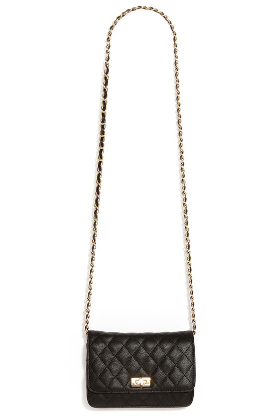 Black Chain Purse