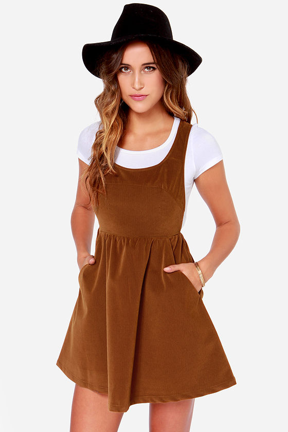 corduroy skater dress