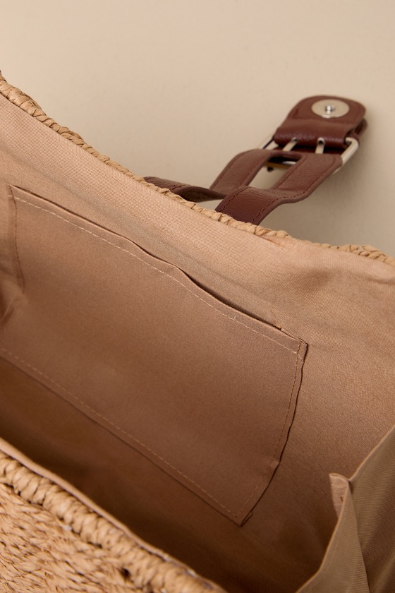 Shop 8 Other Reasons Tuscany Tan Woven Buckle Crossbody Bag