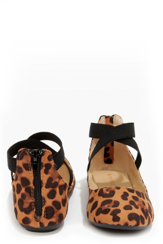 cute leopard print flats