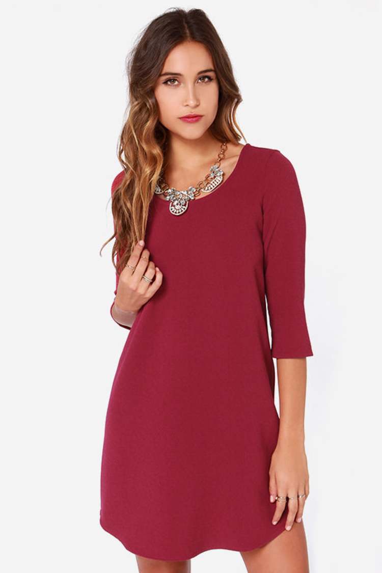Jack By BB Dakota Madden - Shift Dress - Long Sleeve Dress - $59.00 - Lulus