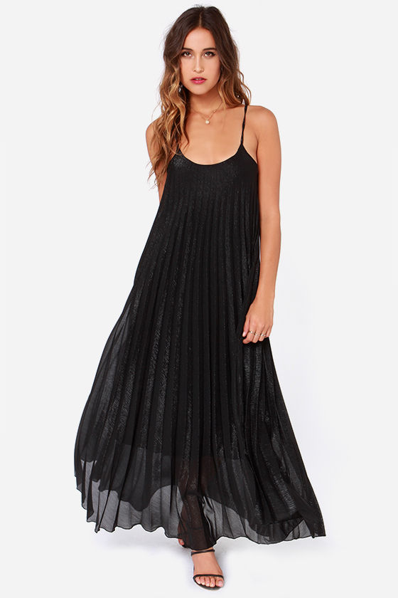 trapeze dress maxi