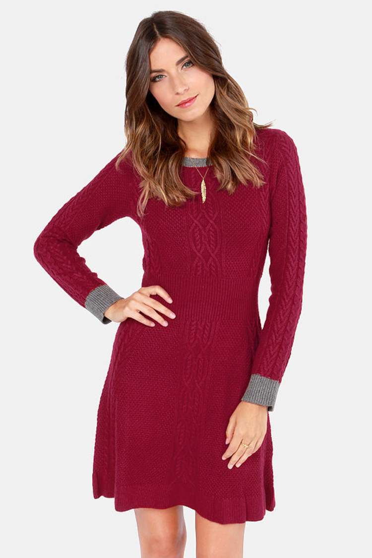 strapless open back dress Mia Belle Girls Heart Sweater Dress