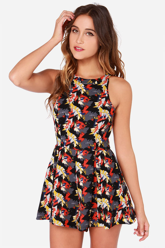 Grey Romper main image 1