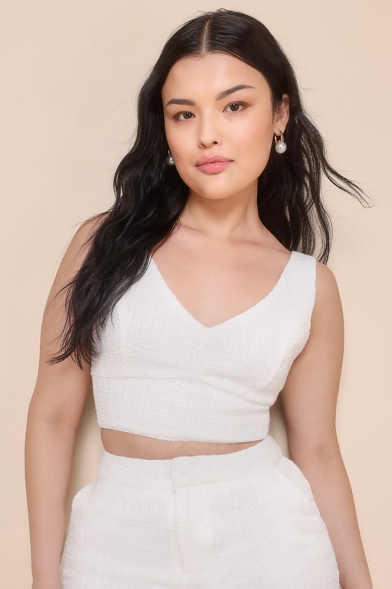 Shop White Crop Tops for Women - Lulus Shop White Crop Tops for Women - Lulus