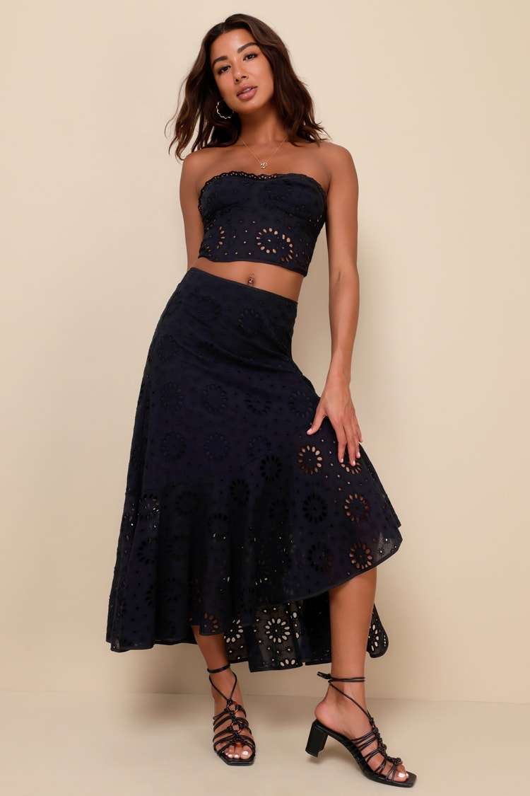 Flirty In Black Tiered Top Flirty In Black Tiered Top