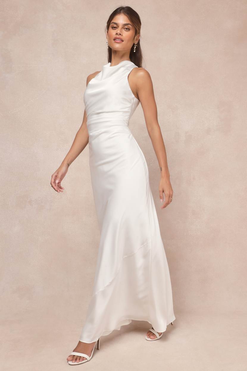 chinese dress ladies Amazon.com: MQCVC Women's Satin Cowl Neck Backless Maxi Dress Sexy Tie Back  Spaghetti Strap Ruched Wedding Guest Slit Long Dresses Champange :  Clothing, Shoes & Jewelry main image 1