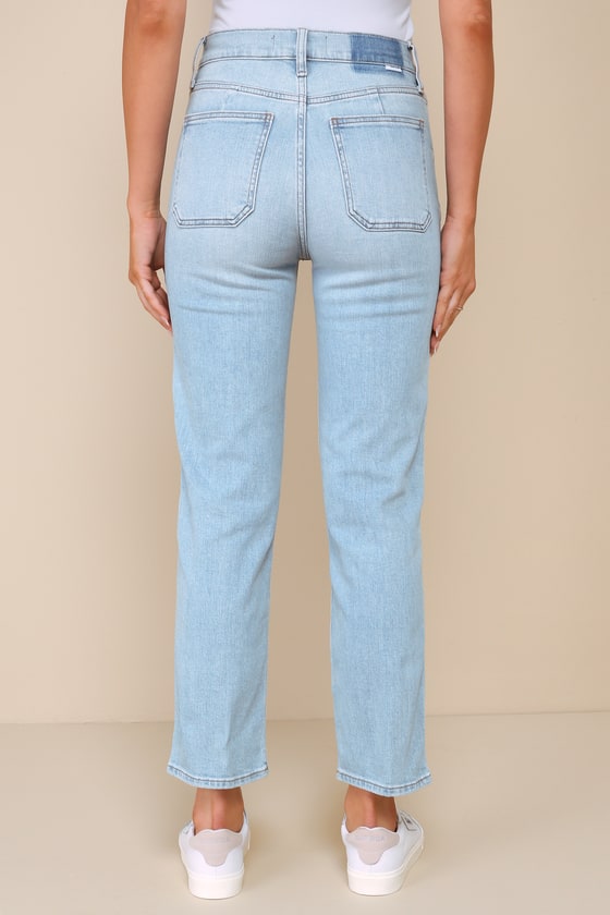 Daze Denim Straight Up - Cargo Cropped Jeans - High Rise