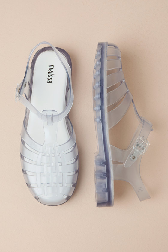 Possession Clear Jelly Strappy Buckle Sandals 3