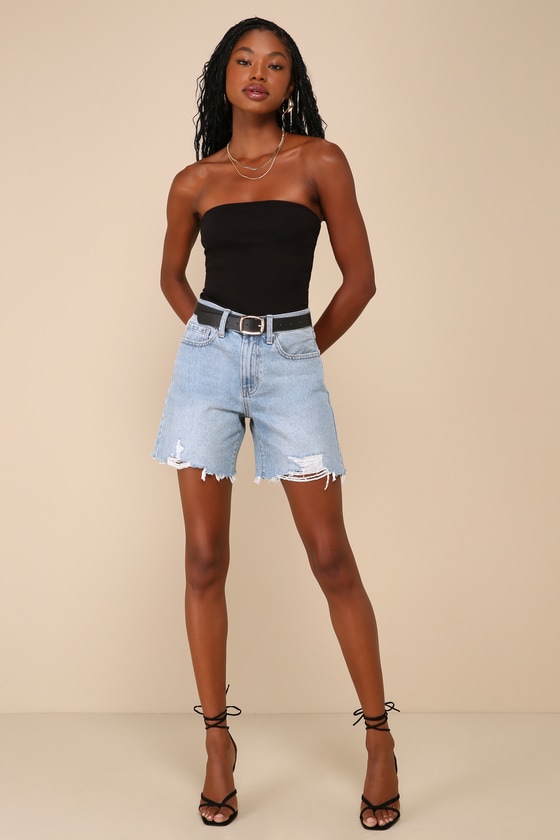 Strapless Bodysuit in Chestnut main image 1