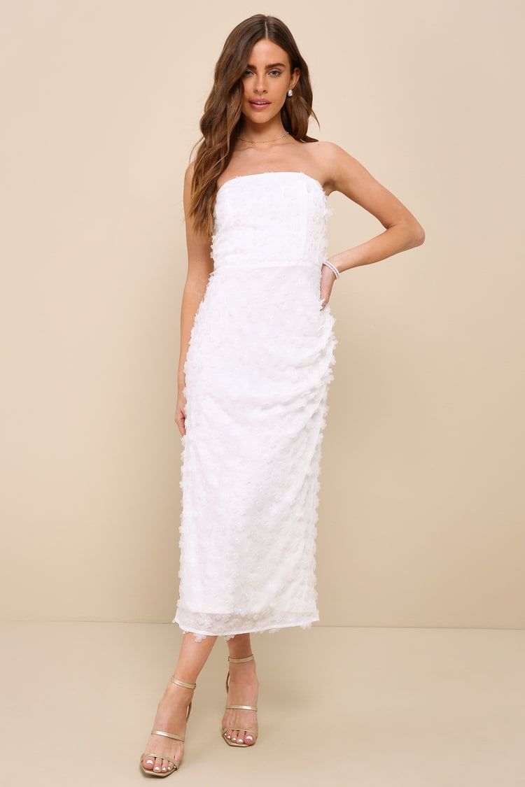 off shoulder maxi white dress Cha Cha Off Shoulder Thigh Split Maxi Dress Off White