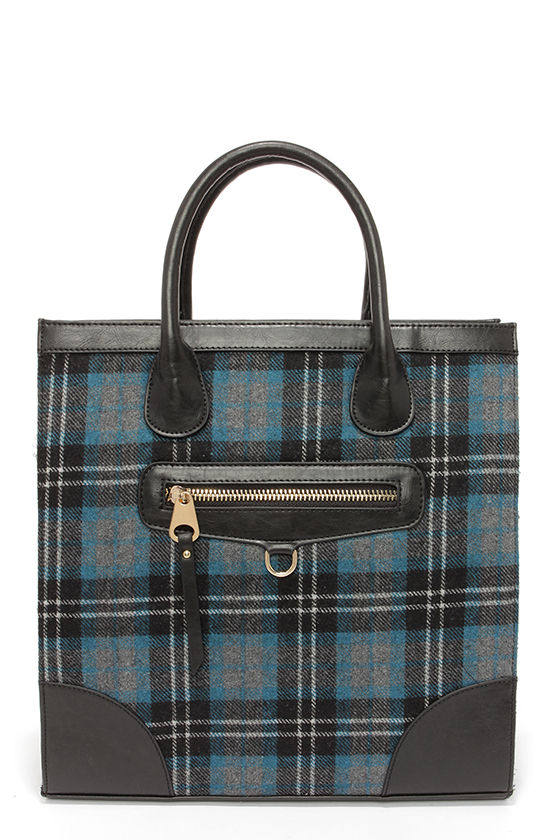 plaid handbags