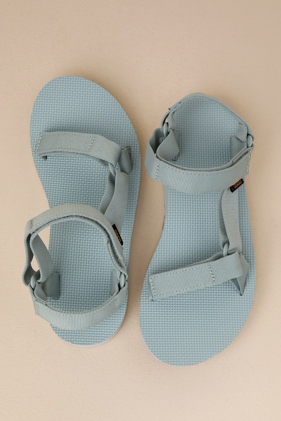 Teva Midform Universal - Grey Blue Sandals - Flatform Sandals - Lulus