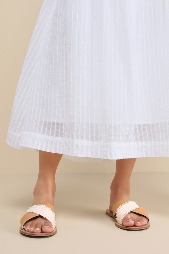 Plakton Fiji Slide-on Raffia Sandals main image 1