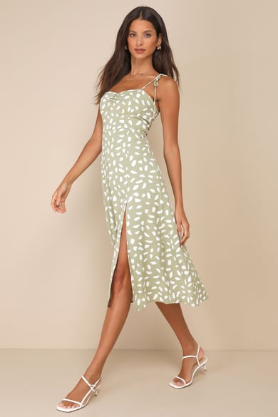 Sunama Brown Mesh Ruched Bodycon Midi Dress