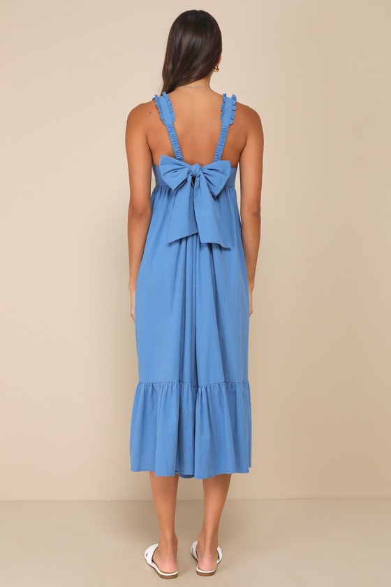 Diana Tiered Bow Dress