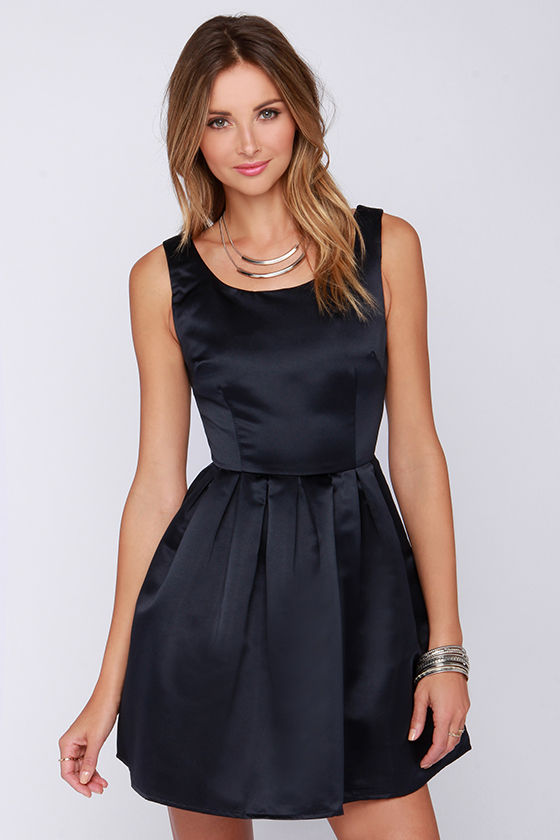 Cute Navy Blue Dress Skater Dress Party Dress 59 00 Cute Navy Blue Dress Skater Dress Party Dress 59 00