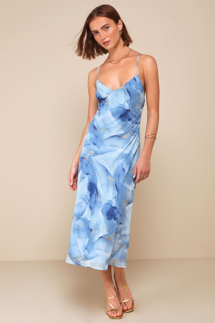white christmas dresses Fortuna Silk Chiffon Dress main image 1