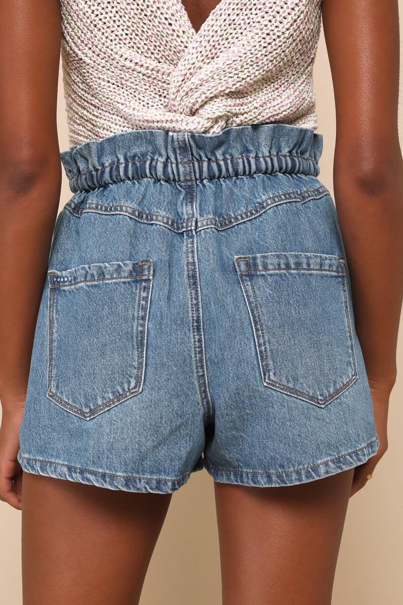 white christmas dresses Dress Down Party Denim Short – Denny's X Lester's main image 1