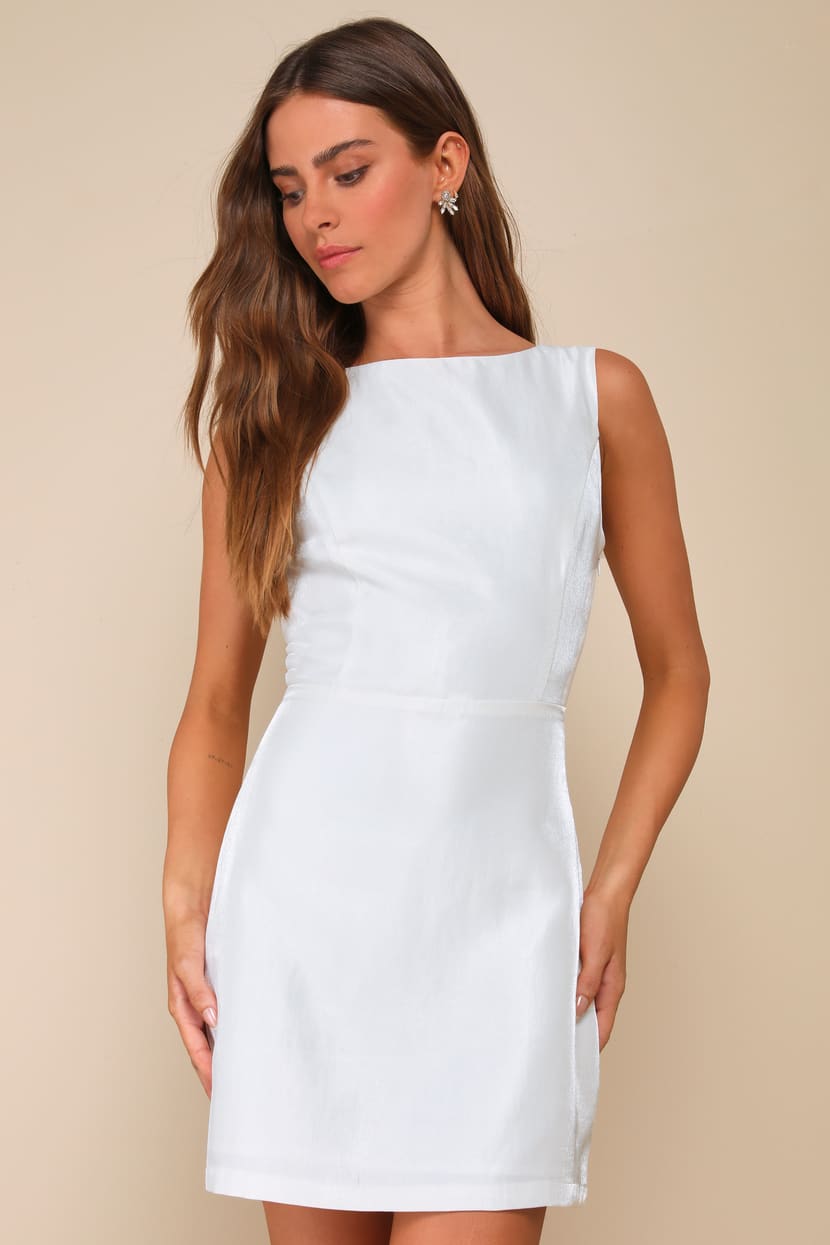 lavelle knit mini dress Ciela Lavender Knit Mini Dress - US 8