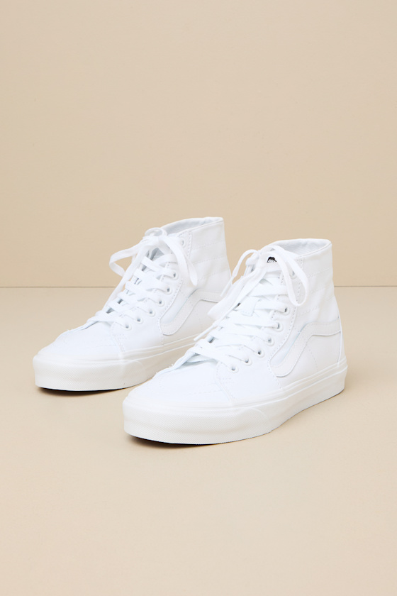 FU SK8-HI TAPERED/VN0A4U16L5R1-L5R: CANVAS TRUEE WHITE 2