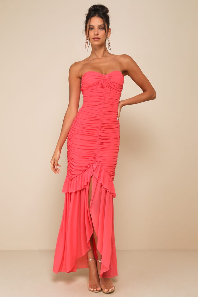 white maxi chiffon dress Ever-Pretty Flowing Round Neckline Chiffon Pleated A-Line Mother of the Bride Dress
