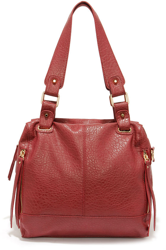 Cute Wine Red Purse Vegan Leather Purse 58.00 Lulus