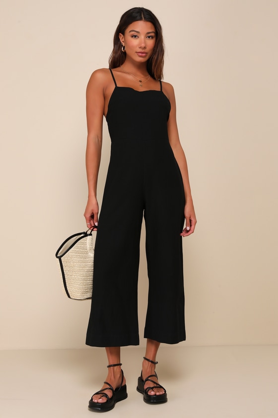 New Classic Jumpsuit (Black) main image 1