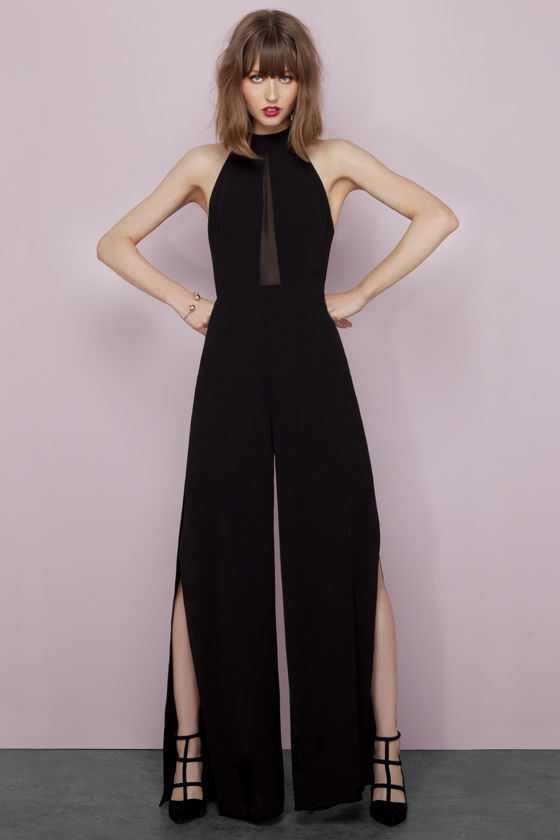 Moment of Bliss Black Jumpsuit 2