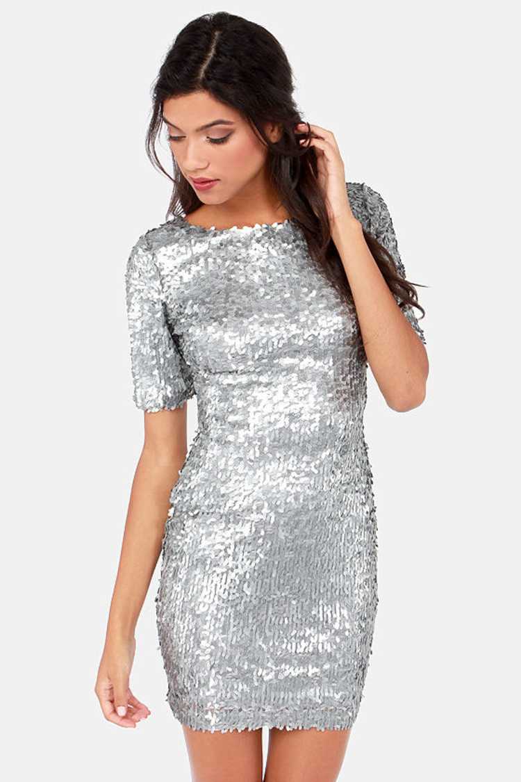 sachin and babi light blue dress 9 Sparkly Dresses Without Sequins for Holiday Parties main image 1