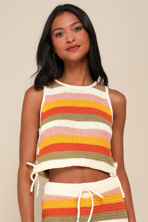 Women's Tank Top - Tie Shoulder Tank Top | LOVESTITCH