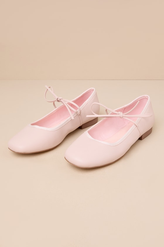 Felicitie Ballet Pink Bow Ballet Flats 1